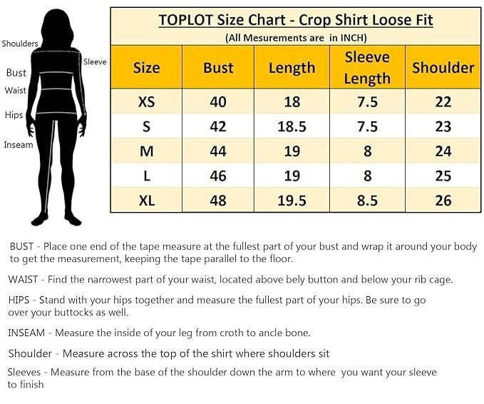 V-Collar Solid Crop Shirt for Women with Half Sleeves - Image 3