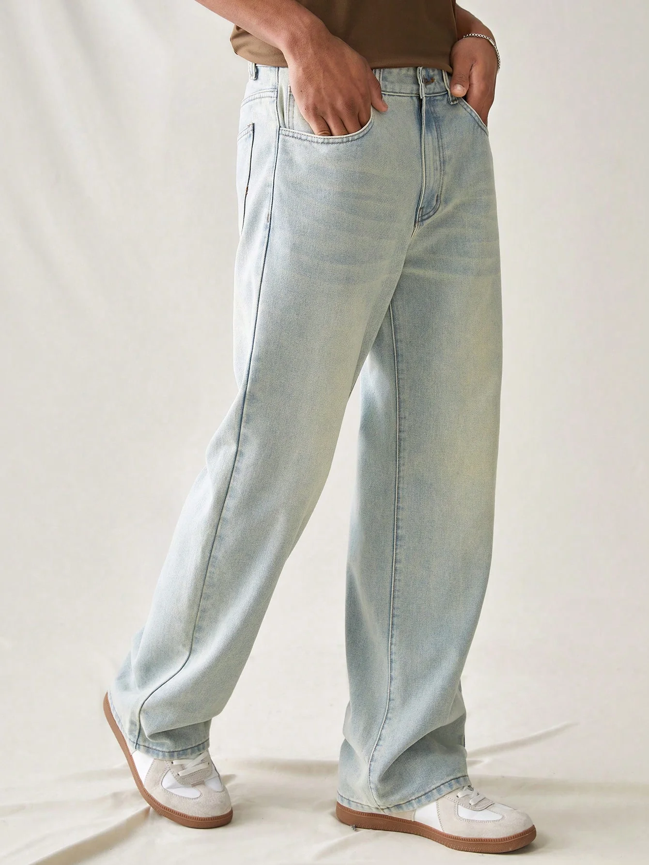 Classic Loose Straight Fit Jeans - Image 2